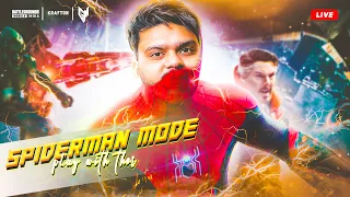 SPIDER MAN NO WAY HOME MODE | BOOM BOOM WITH RANDOMS | SUPER CHAT ENABLE | TAPA TAP