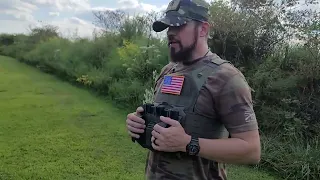 Tacticon Armament Lite Plate Carrier v.1 - 10"×12" Ft and Rear. First day at the Range.