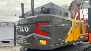 New Volvo EC230 @conexpoconagg 2023 something a little different about this one 🤔