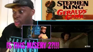 Gerald's Game | Official Trailer REACTION!!!