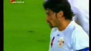 Georgia 0 - 2 Italy - Kaladze (0-2) own goal World Cup Qualifier - September 5 2009