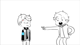 Detroit Become Human as vines (but "animated". yay)