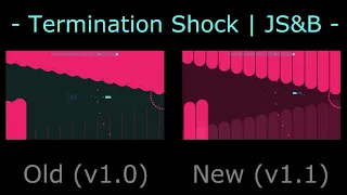 Comparison: Termination Shock v1.0 and v1.1 | Just Shapes & Beats