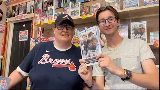 BRAND NEW TOPPS CHROME OPENING WITH A SPECIAL GUEST!!
