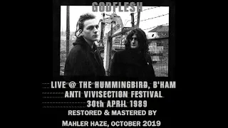 Godflesh @ The Anti Vivisection Festival. Hummingbird, Birmingham. 30th April 1989 (mastered)