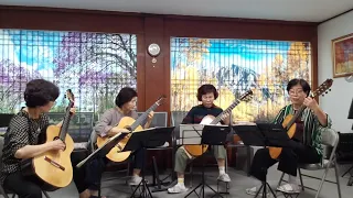 Solenzara(추억의소렌자라)-E.Marcias =  폴라리스클래식기타 4중주(Polaris Classical guitar Quartet)