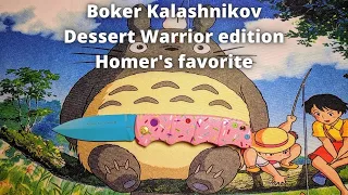 Boker Kalashnikov: Dessert Warrior (Knife Content)