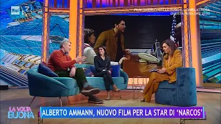 Alberto Amman, nuovo film per la star di "Narcos" - La Volta Buona 24/01/2024