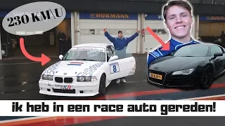 RACEN OP HET CIRCUIT & BROER ZIJN NIEUWE AUTO! | Vincent Visser