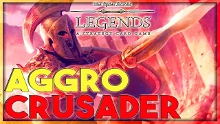 FACE LUL | HoS AGGRO TOKEN CRUSADER DECK 🗡️TES LEGENDS | The Elder Scrolls Legends Furo