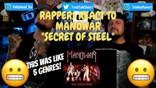 Rappers React To Manowar "Secret Of Steel"!!!