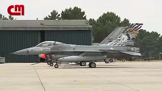 CAÇAS F-16 DA FORÇA AÉREA PORTUGUESA INTERCETAM AERONAVE