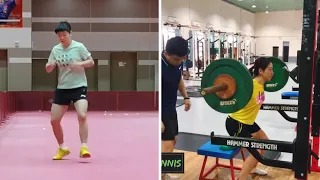 Table tennis: strength and conditioning. tactical technique.