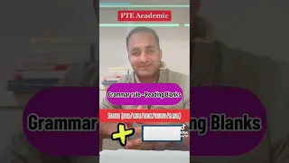 Important grammar rule for PTE Reading Blanks || PTE Academic || PTEfor199 #ptefor199 #pte #student