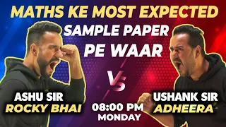 Class 10 Live Maths Rocky Bhai Vs Adheera Most Expected Sample Paper | CBSE Board Exam 2023