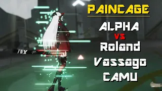 Alpha vs Roland, Vassago, Camu Hell Paincage [Punishing: Gray Raven] Global