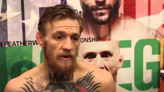 Conor McGregor - UFC 189 Media Scrum