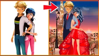 Miraculous Ladybug And Catnoir - in Paris  Miraculous Transformation - Cartoon Art