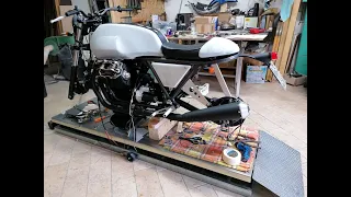 Restomod Moto Guzzi 850 t5