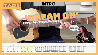 Dream on - Boyce Avenue (Aerosmith) Acoustic Guitar Cover + Lesson w/TABS (How to play)