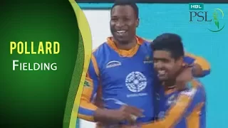 PSL 2017 Match 20: Karachi Kings vs Islamabad United - Smith Caught by Pollard