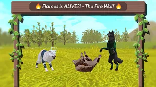 Flames is ALIVE?! - The Fire Wolf
