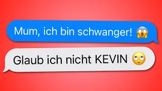 40 MEGA LUSTIGE WhatsApp CHATS zwischen ELTERN und KINDERN!