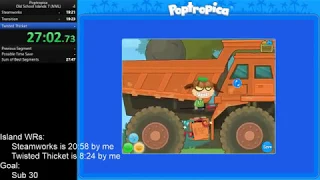 Poptropica Twisted Thicket in 8:15 (former WR)