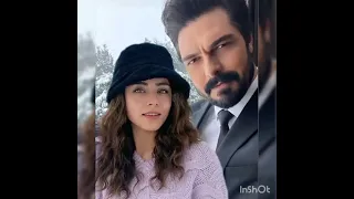 Halil Ibrahim Ceyhan and Sıla Türkoğlu Enjoyment at Emanet Set