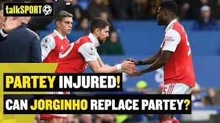 Can Jorginho step in for Partey? 👀 Arsenal fans react as Partey injured for Man City clash! 🔥