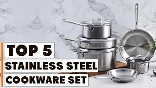 Top 5 Best Stainless Steel Cookware Sets in 2024 | Expert Reviews, Our Top Choices