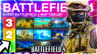 The ULTIMATE Battlefield 4 Map Tier List!