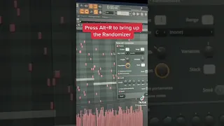 FL Studio 20 Hot Key : How to Randomize Chords in the Piano Roll
