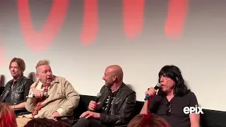 Johnny Rotten vs Marky Ramone en presentacion de la serie "Punk" - 4/3/2019