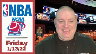 Friday Free Basketball Betting Picks & Predictions - 1/6/23 l Picks & Parlays l NCAAB & NBA Plays