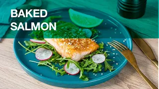 Maple Glazed Salmon • 5 ingredients recipe by Gorenje