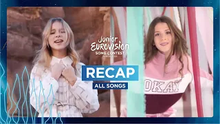 Junior Eurovision 2018: Recap of All Songs