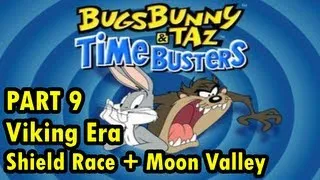 Let's Play Bugs Bunny & Taz: Time Busters Part 9: Viking Era - Shield Race + Moon Valley