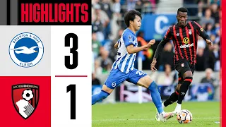 Mitoma scores twice in Brighton turnaround | Brighton 3-1 AFC Bournemouth