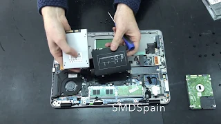 How to Upgrade 8GB RAM HDD to SSD Hp Elitebook 840 G4  Disassembly