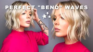 Get Perfect Waves for Your Short Bob *Every Time* with this Quick and Easy Curling Iron Tutorial!