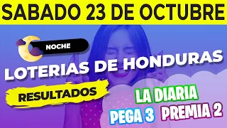 Sorteo 9PM Loto Honduras, La Diaria, Pega 3, Premia 2, Sábado 23 de Octubre del 2021 | Ganador 😱🤑💰💵