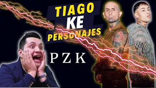 Tiago PZK, Ke Personajes - Piel REACCION😲