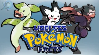 25 Useless Pokémon Facts