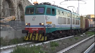 E655 529 con tc in particolare da Genova Brignole