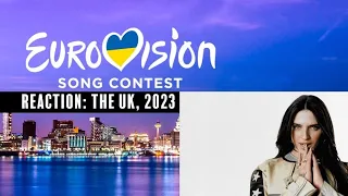 LIVE REACTION: Mae Muller, "I Wrote A Song" [United Kingdom 🇬🇧 #Eurovision 2023]