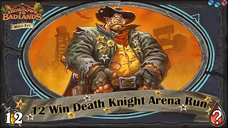 12 Win Kingpin Pud DK Hearthstone Arena Run