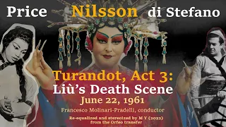 Leontyne Price’s Only Liù — with Nilsson and di Stefano [1961 live, remastered]