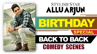 Stylish Star Allu Arjun Birthday Special Back To Back Comedy Scenes | TVNXT Telugu