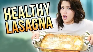 How to Cook: HEALTHY LASAGNA | MeganBatoon